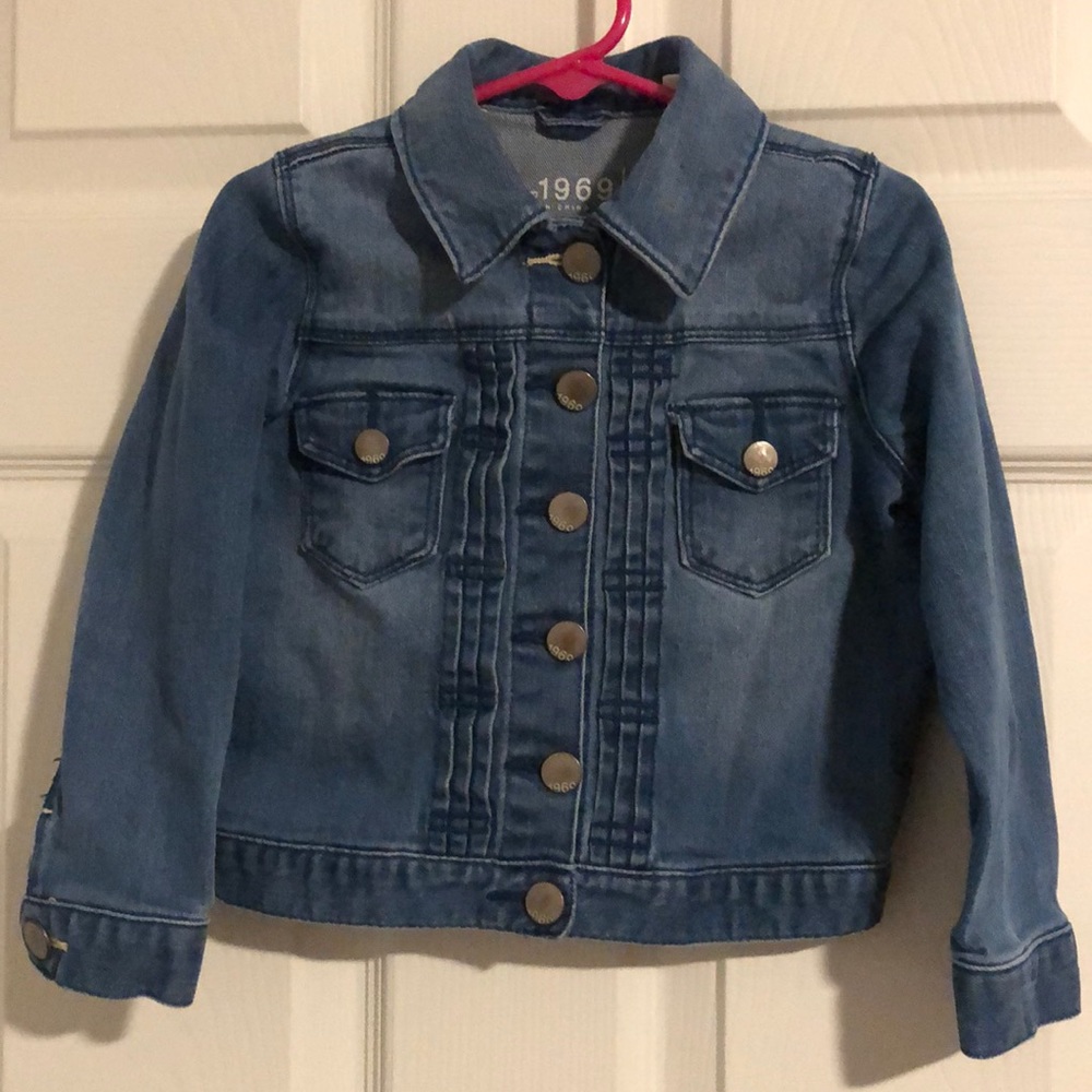 Cutest Gap Baby Denim Jacket Jean Jacket 4 4T